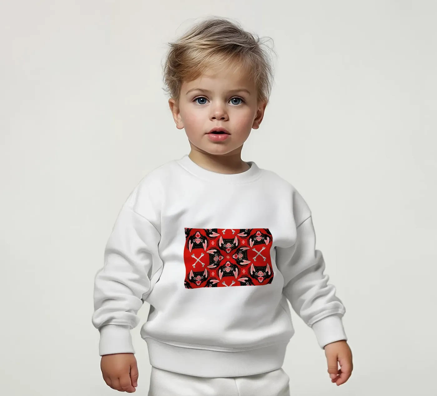 Batface Pattern sweat pour bébé de Chobopop