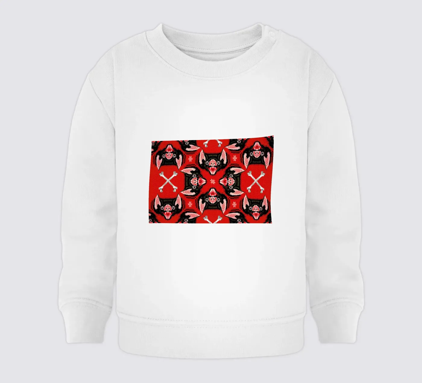 Batface Pattern sweat pour bébé de Chobopop