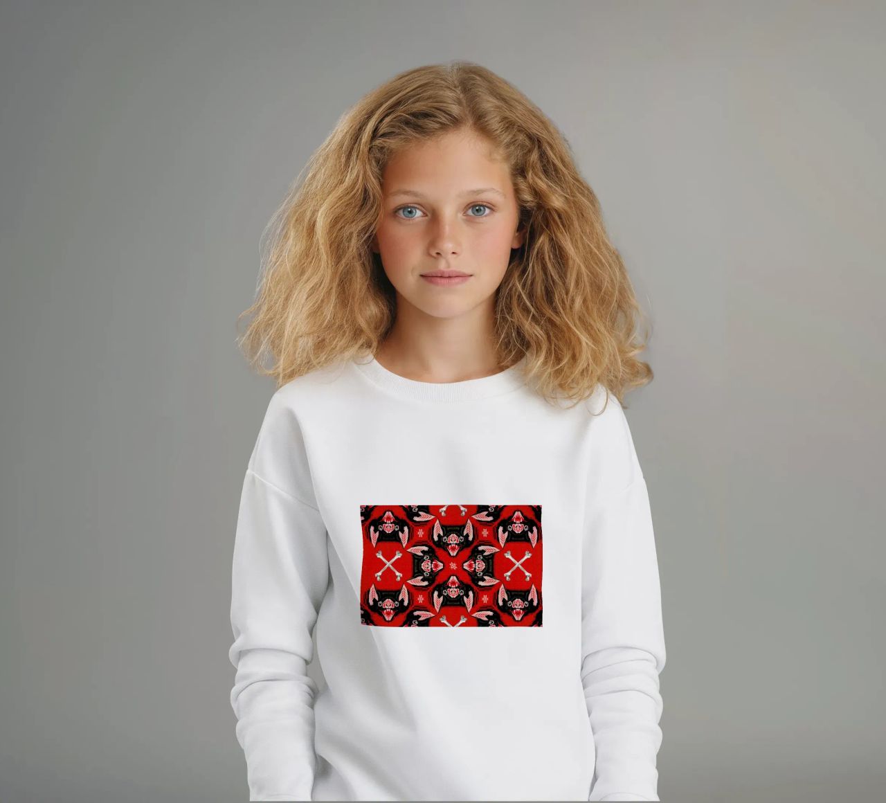 Batface Pattern felpa bambino da Chobopop