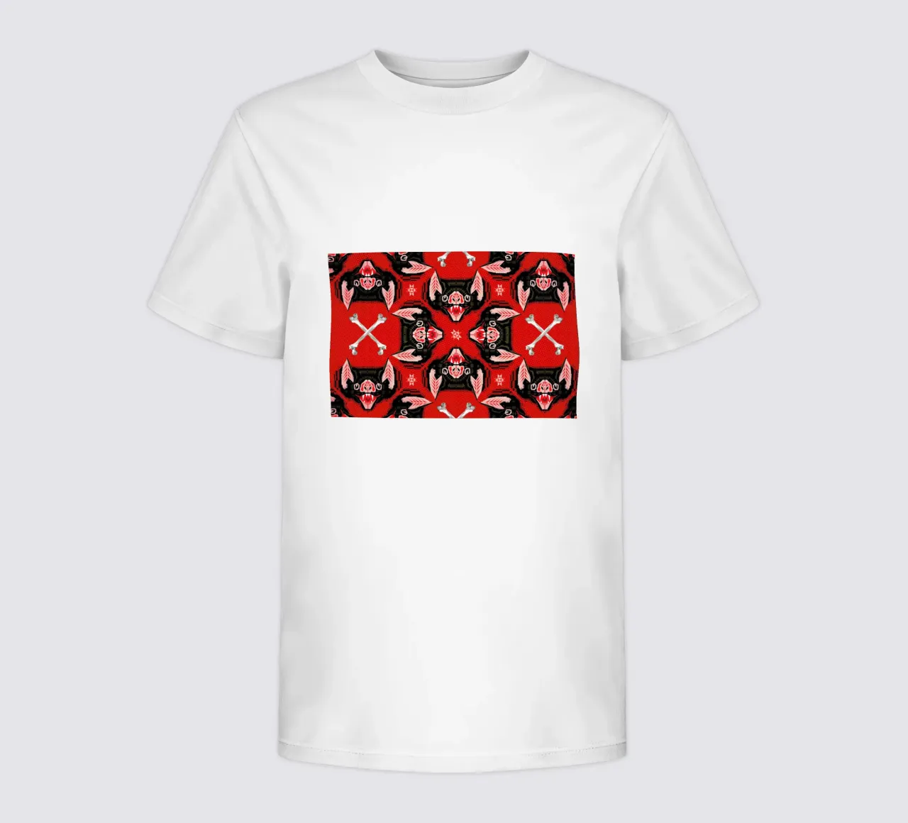Batface Pattern kinder t-shirt van Chobopop