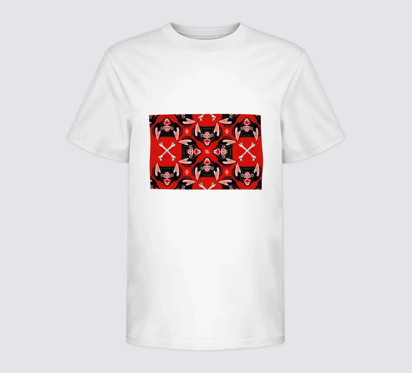 Batface Pattern kids t-shirt by Chobopop