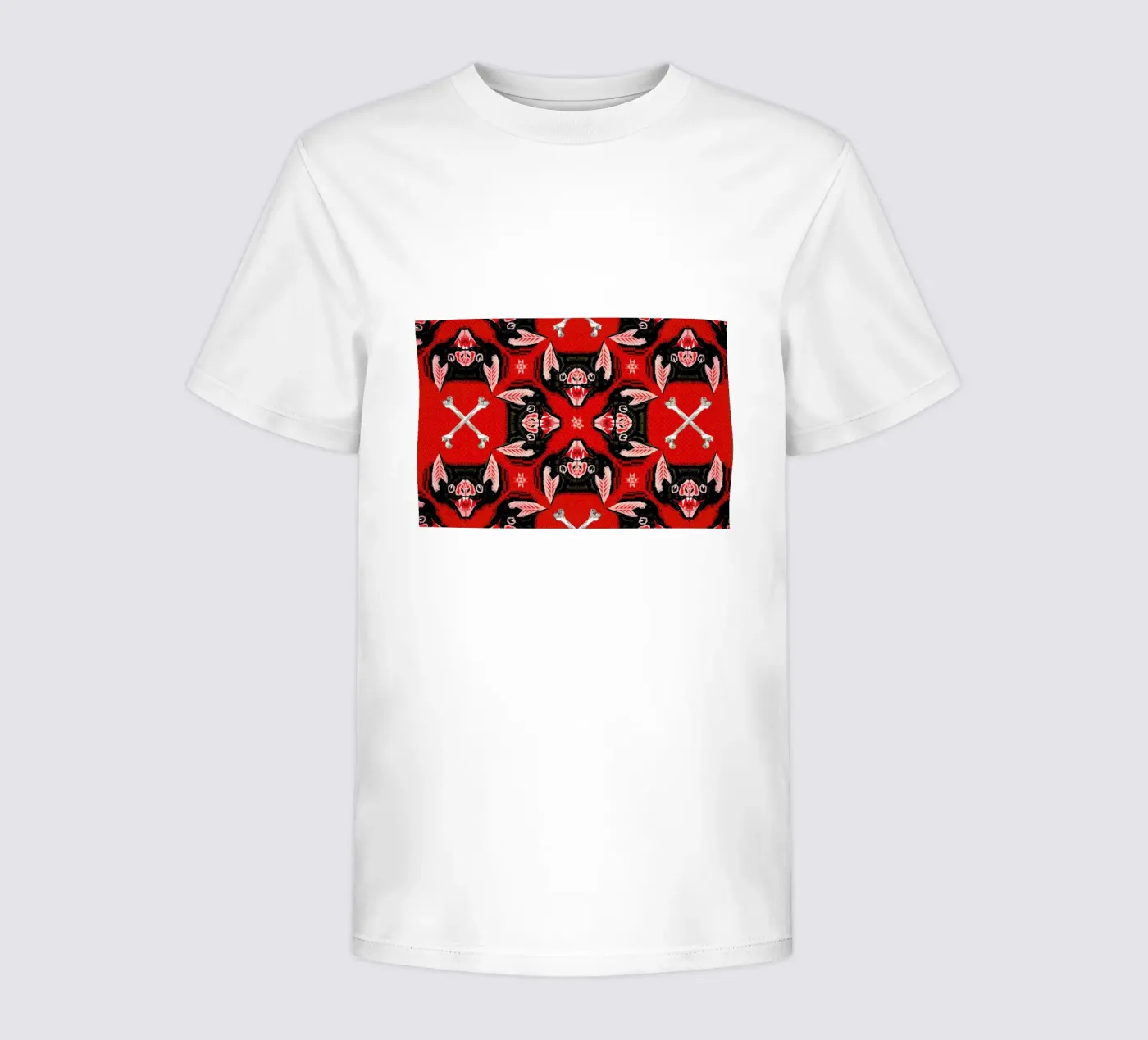 Batface Pattern kids t-shirt by Chobopop