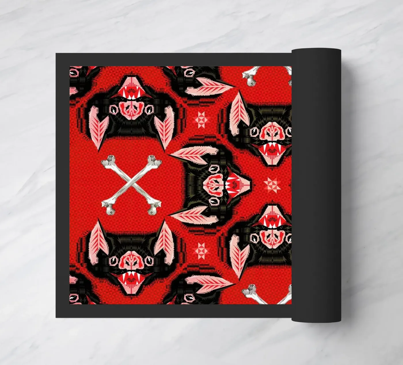 Batface Pattern paillasson de Chobopop