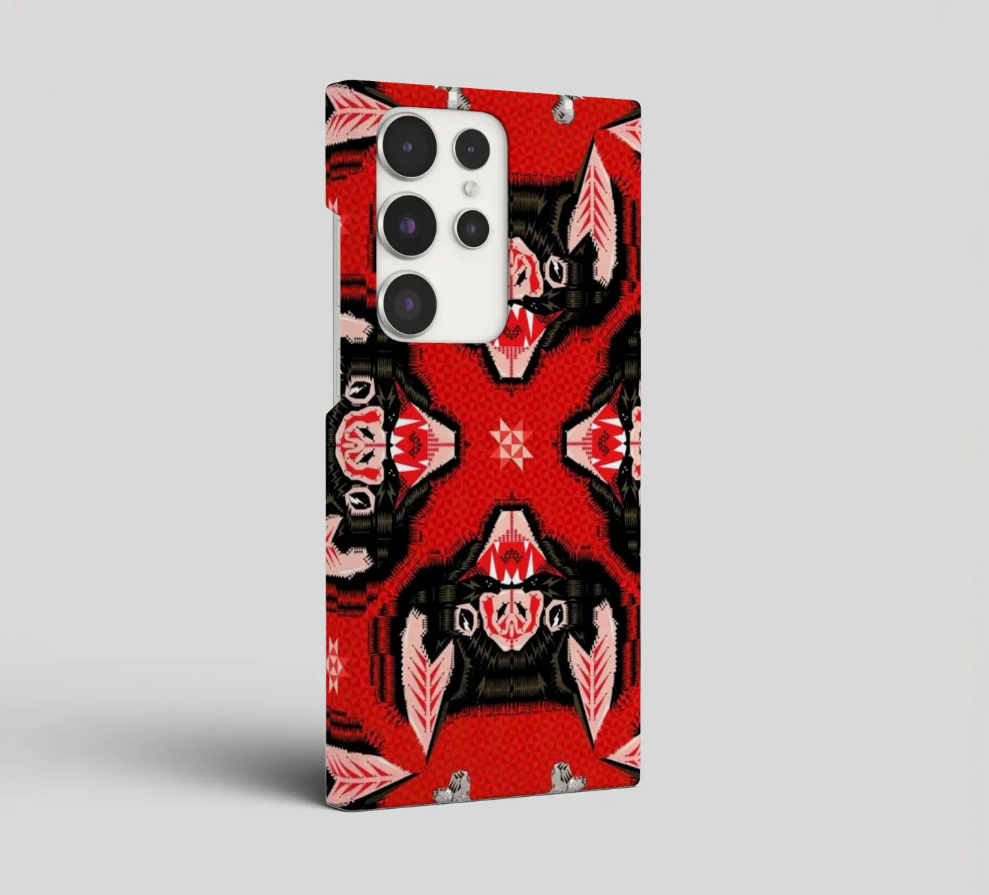Batface Pattern samsung phone case by Chobopop
