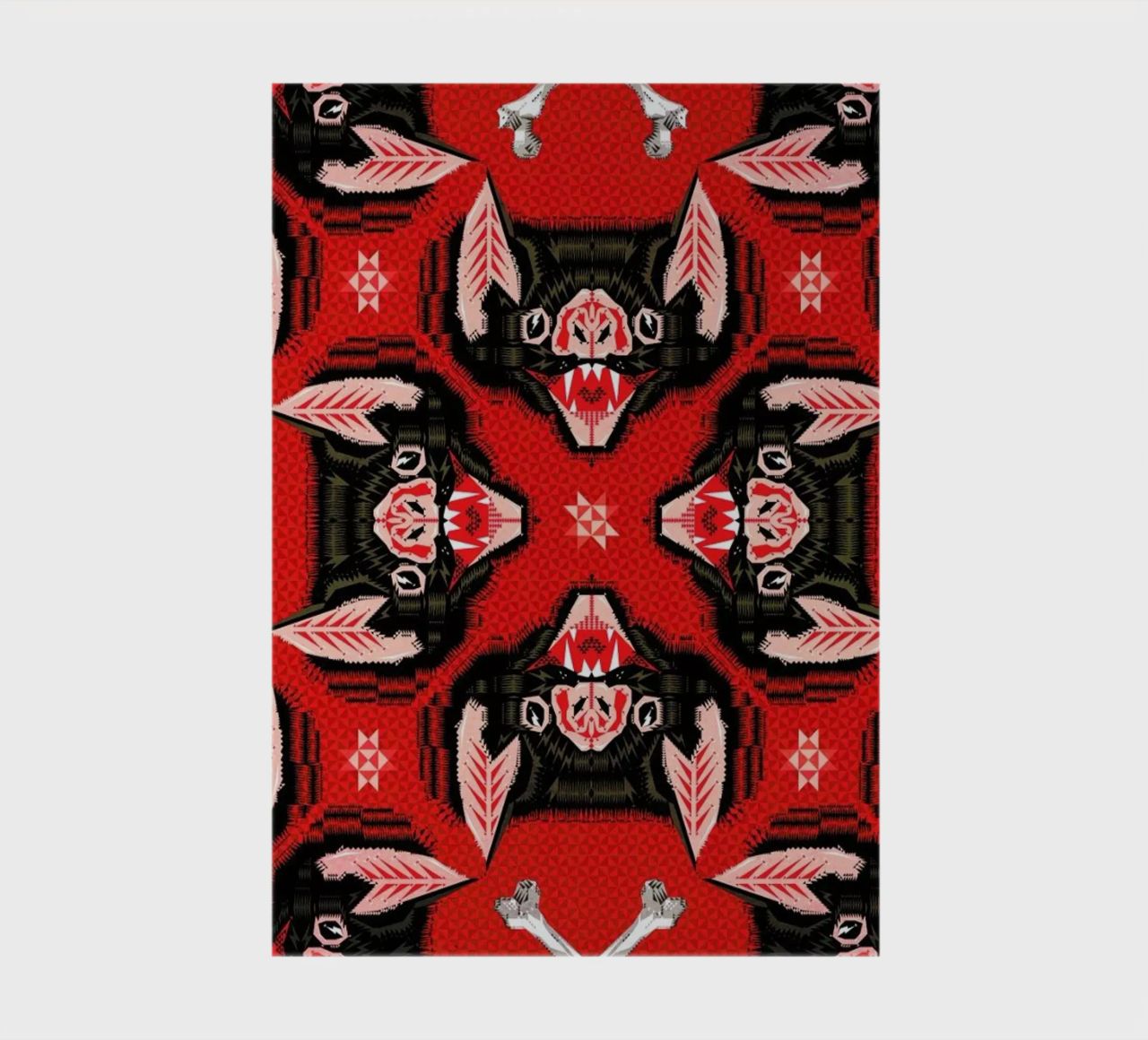 Batface Pattern diario da Chobopop