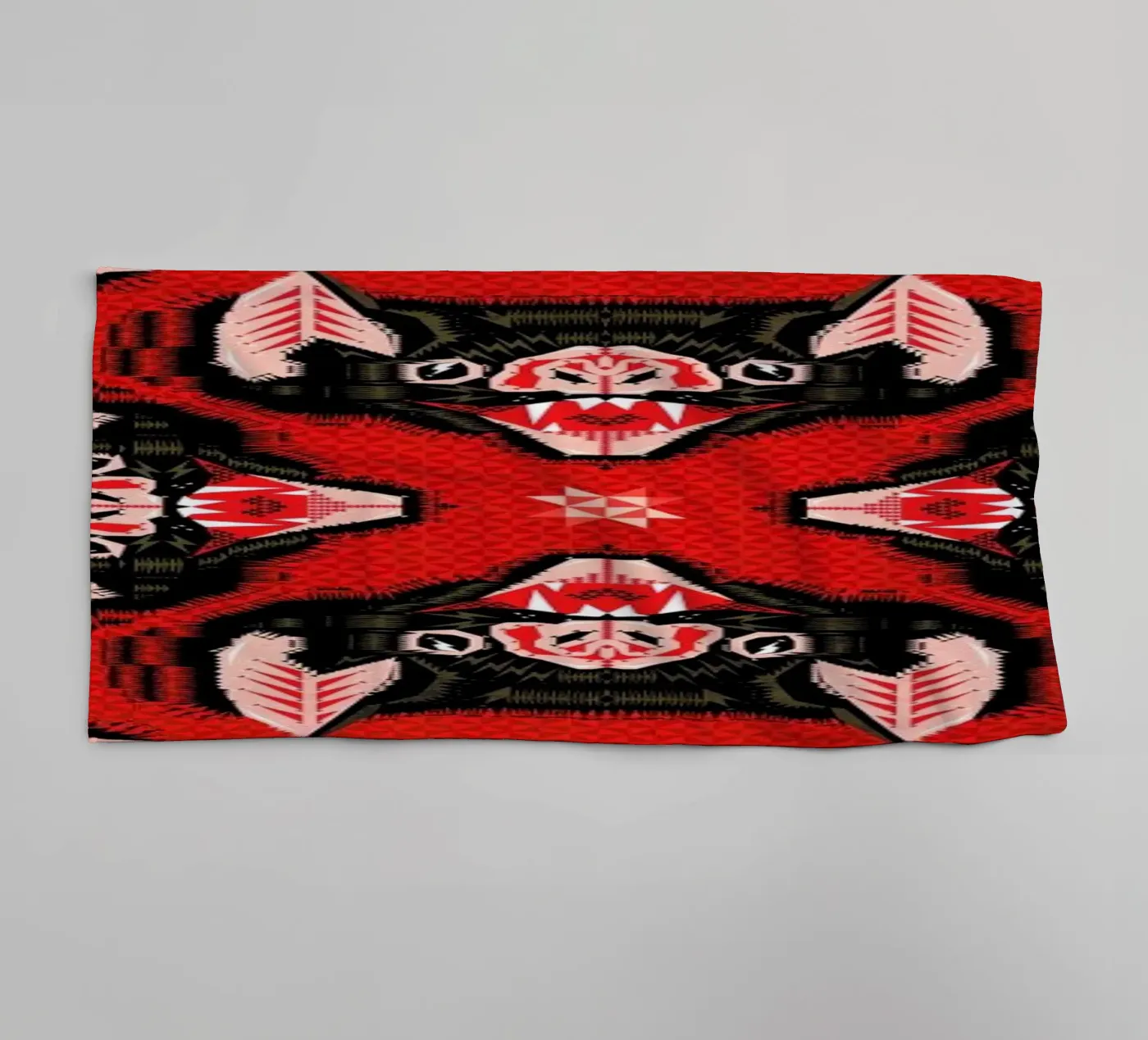 Batface Pattern towel by Chobopop