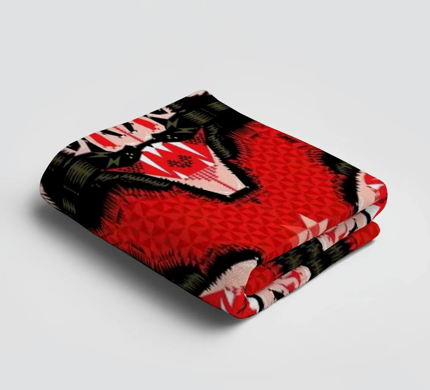 Batface Pattern towel by Chobopop