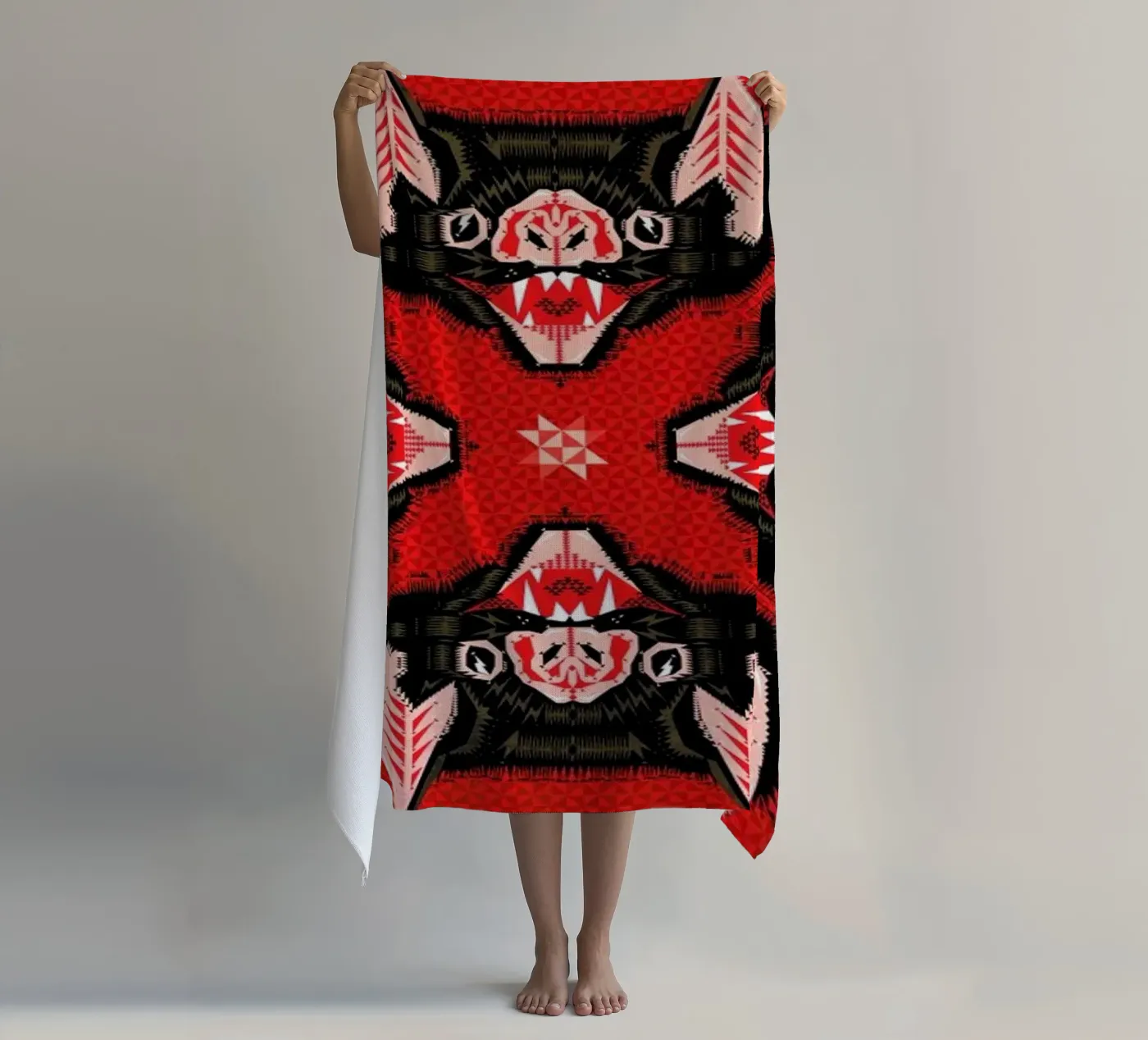 Batface Pattern serviette de plage de Chobopop
