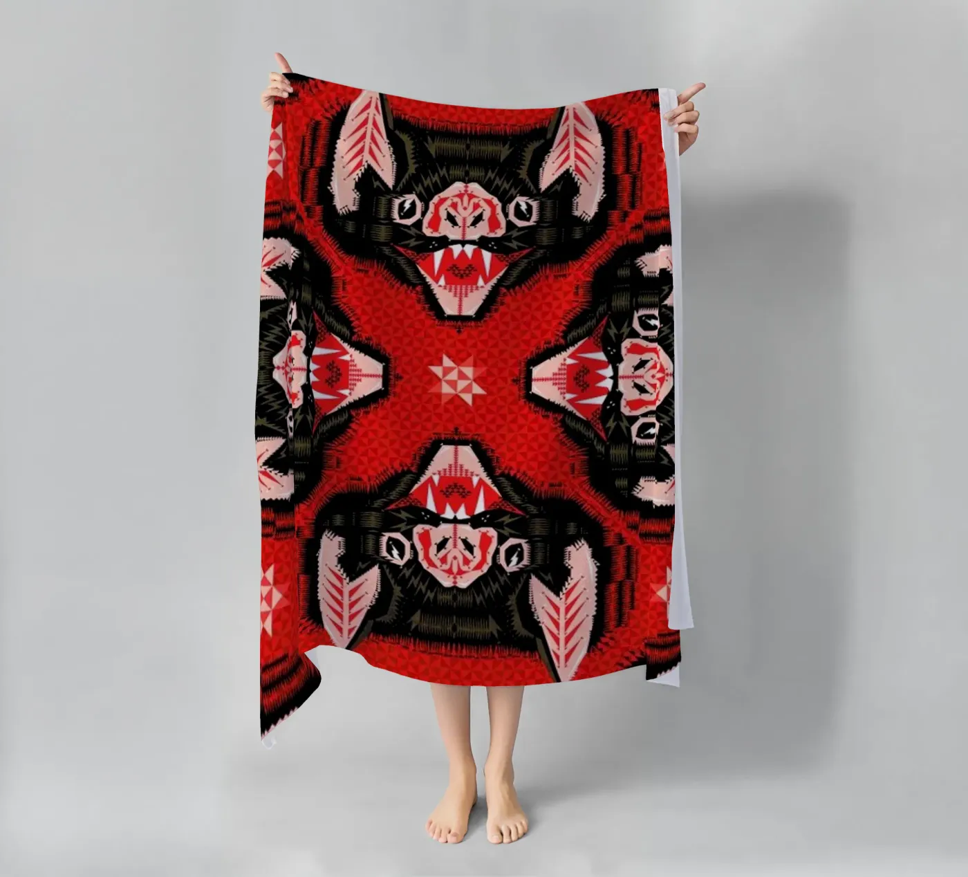Batface Pattern serviette de plage de Chobopop