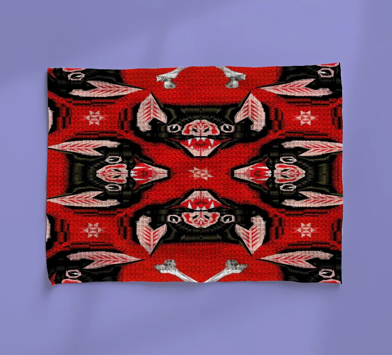 Batface Pattern canovaccio da cucina da Chobopop