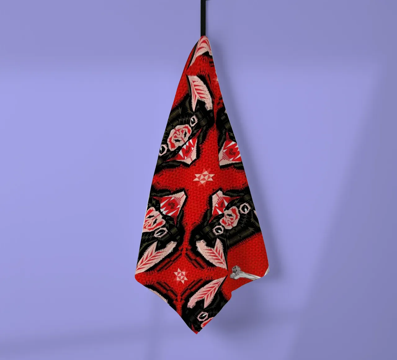 Batface Pattern canovaccio da cucina da Chobopop