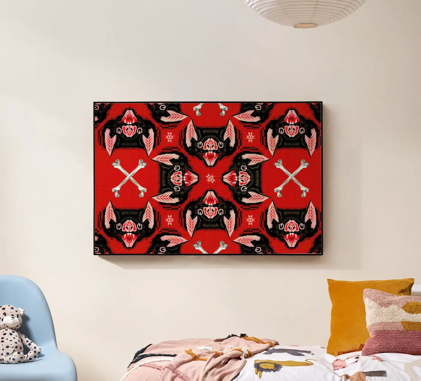 Batface Pattern plexiglas de Chobopop