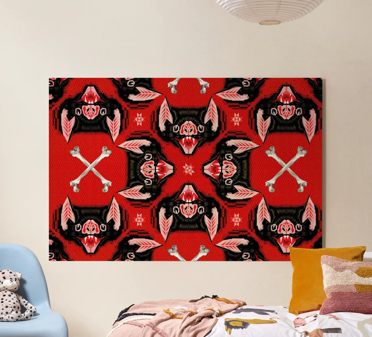 Batface Pattern plexiglass da Chobopop