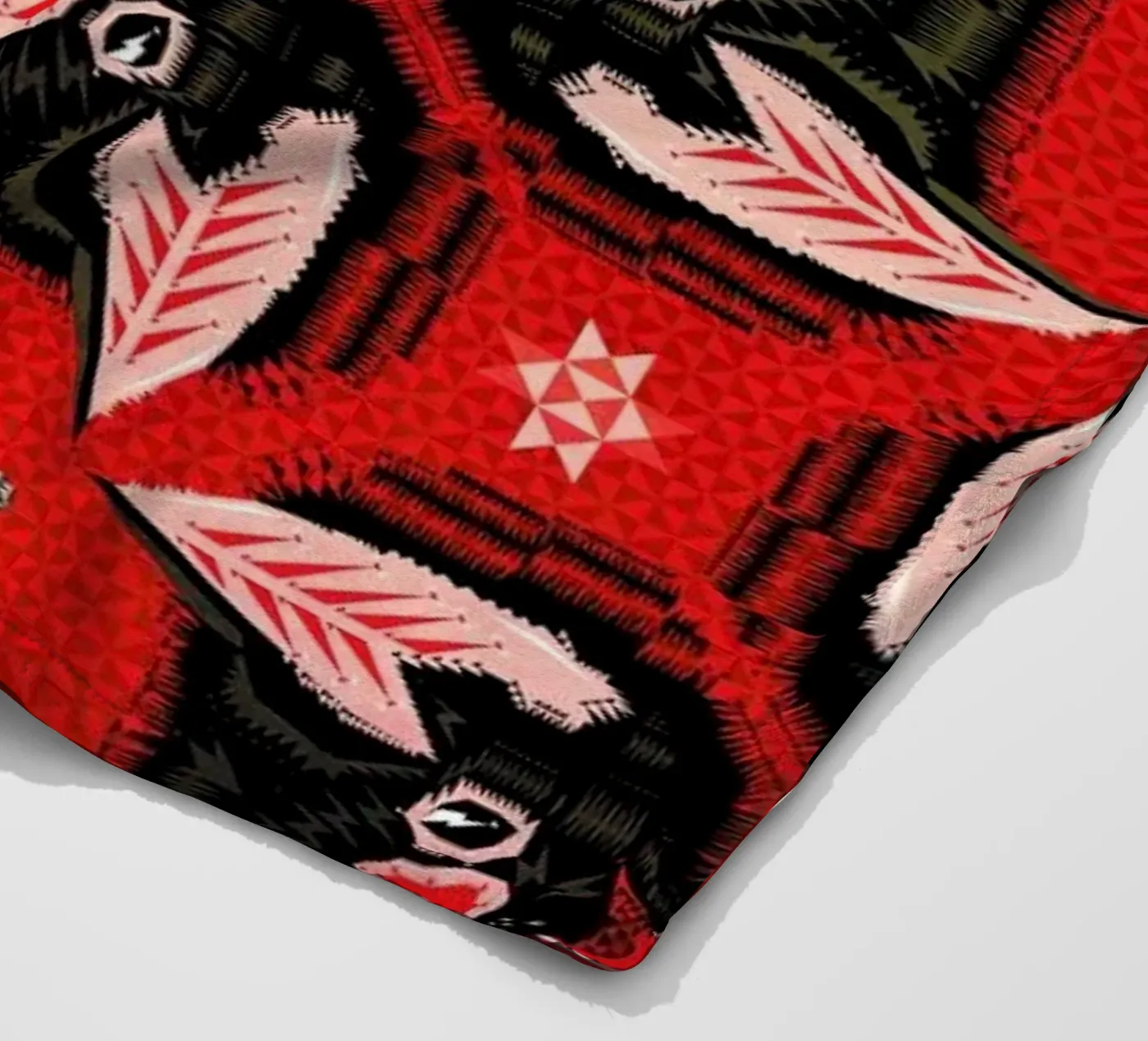 Batface Pattern Fleecedecke von Chobopop