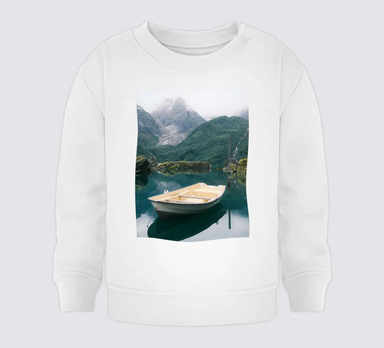 Serenity Afloat felpa neonato da FujiPrints