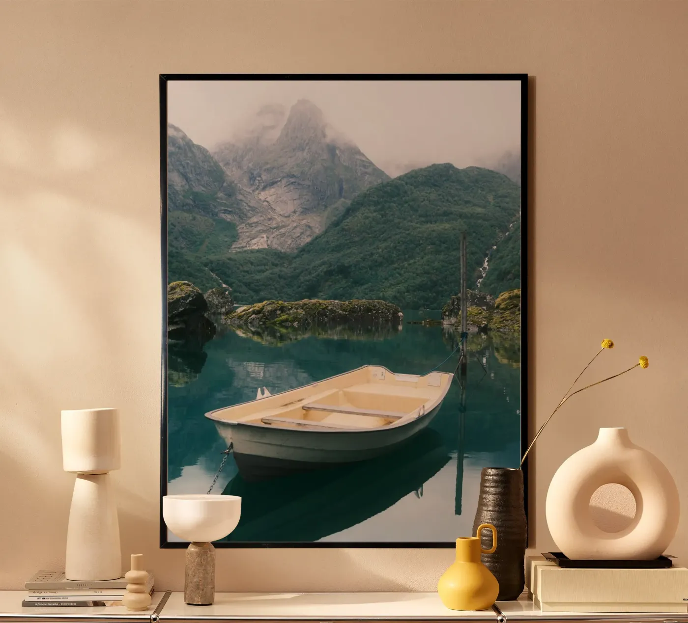 Serenity Afloat poster da FujiPrints