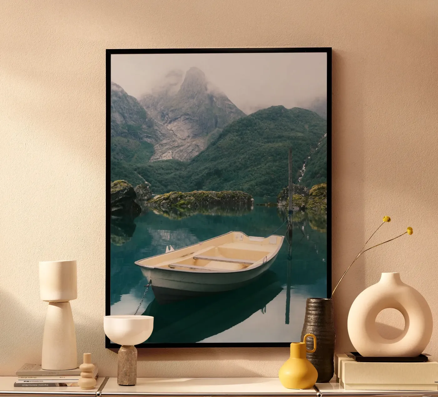 Serenity Afloat poster da FujiPrints