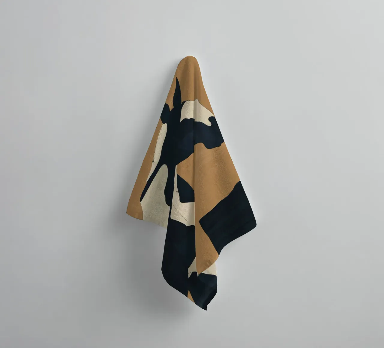 Abstrakt Minimal Pferd 6 Handtuch von ThingDesign