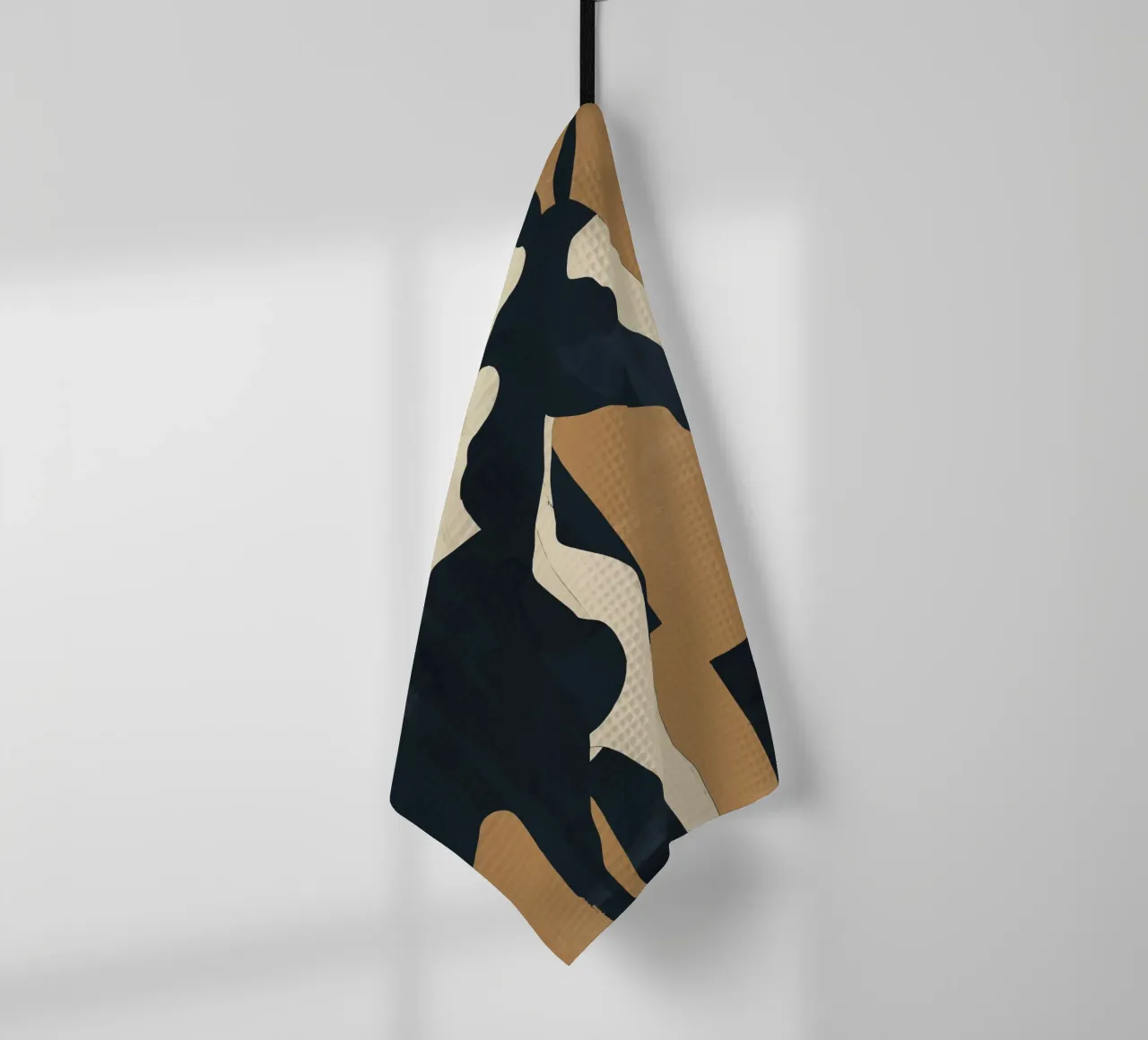 Abstrait Minimal Cheval 6 torchon de ThingDesign