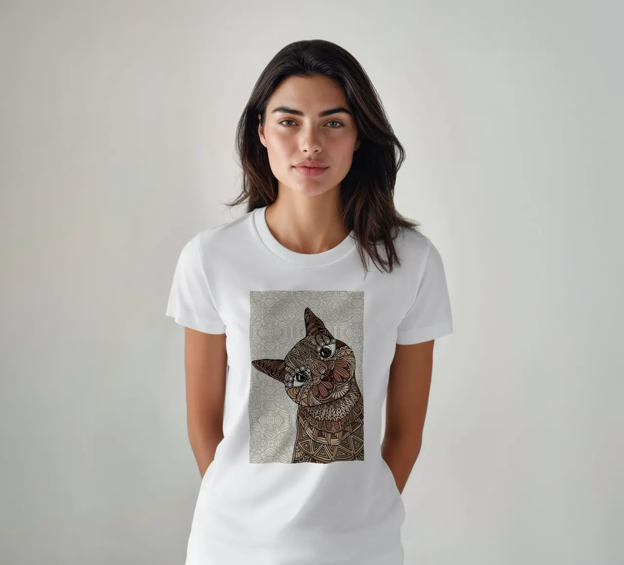 Hello Beautiful t-shirt da Angelika Parker
