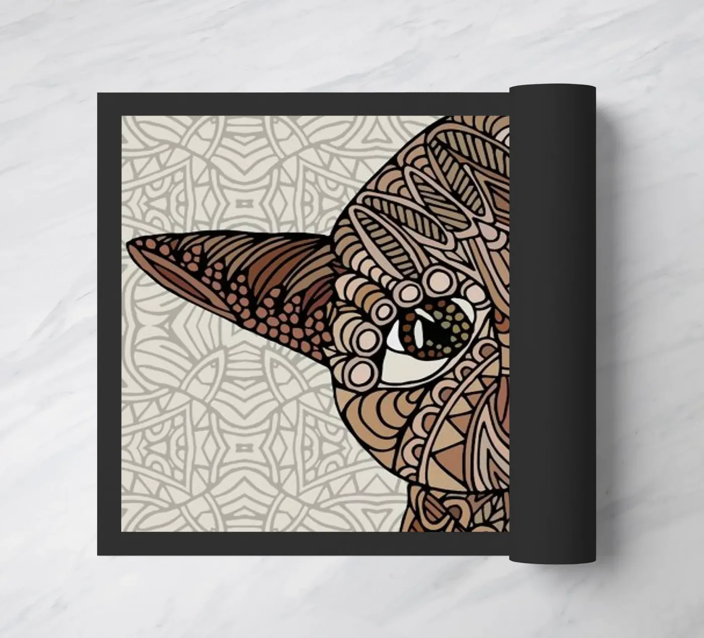 Hello Beautiful doormat by Angelika Parker