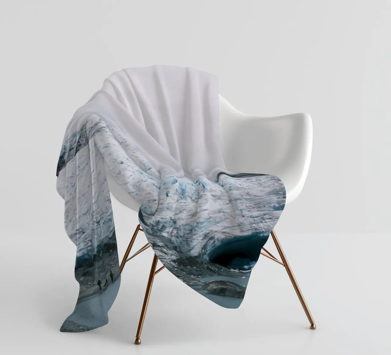 Frozen Majesty coperta in pile da FujiPrints