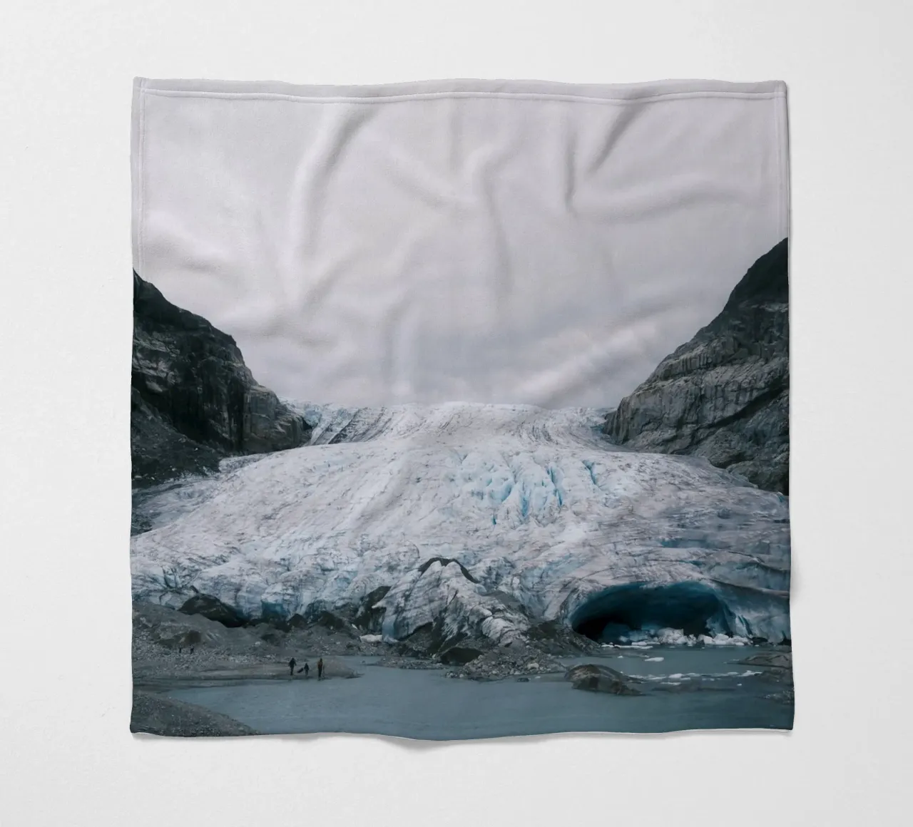 Frozen Majesty coperta in pile da FujiPrints