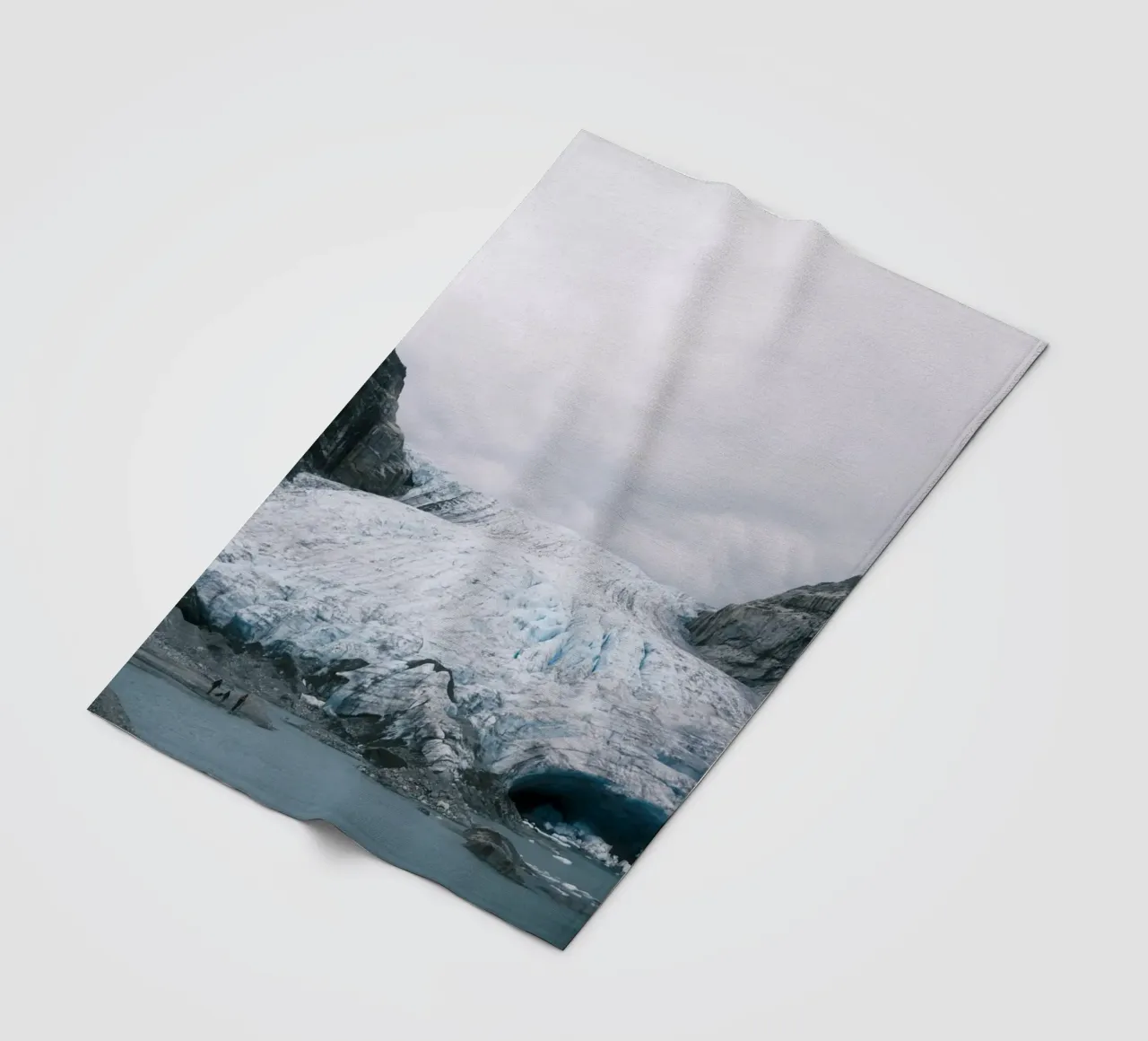 Frozen Majesty coperta in pile da FujiPrints