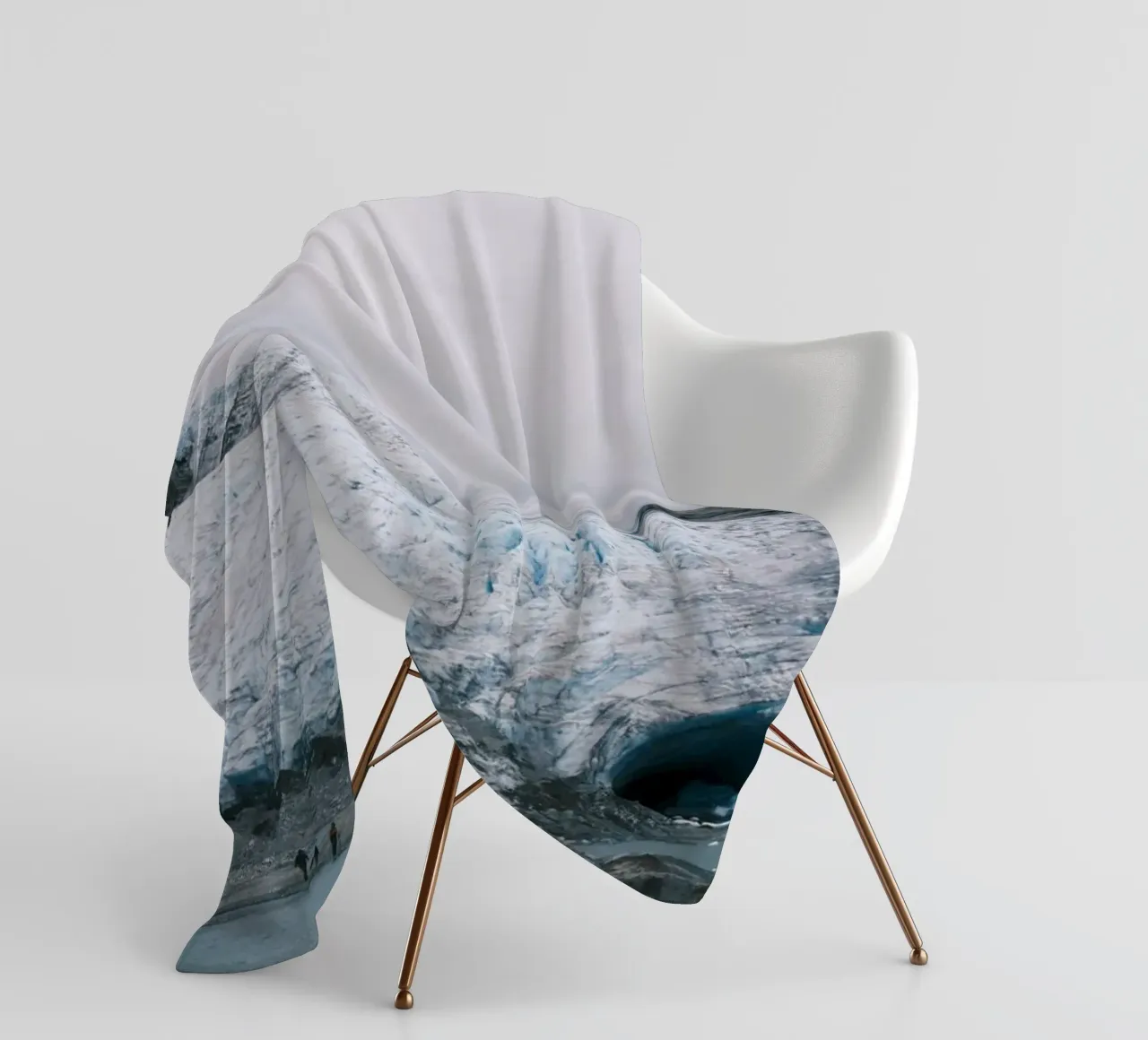 Frozen Majesty coperta in pile da FujiPrints