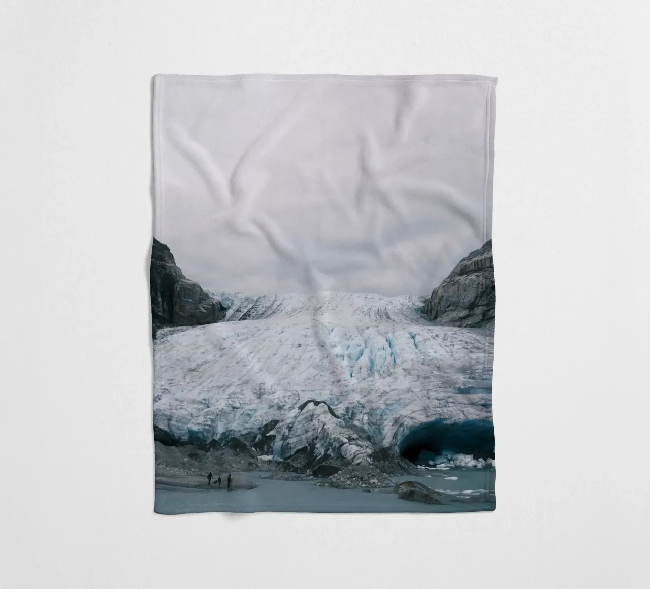 Frozen Majesty coperta in pile da FujiPrints