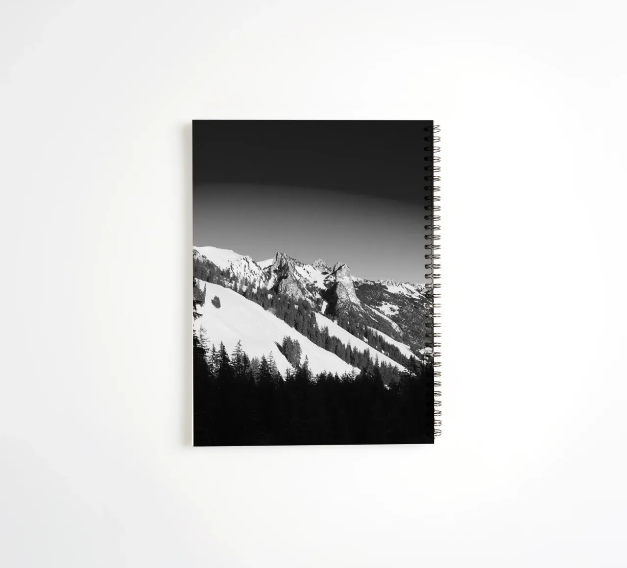 Shadow of the Peaks spiral notebook by FujiSwiss