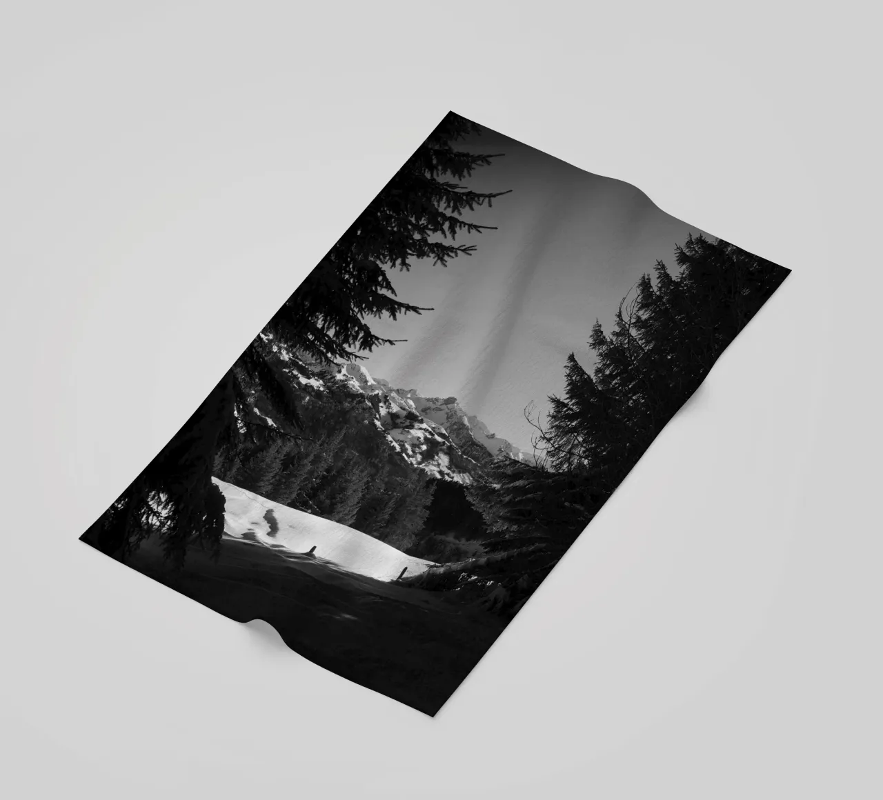 Alpine Monochrome Serenity telo mare da FujiSwiss