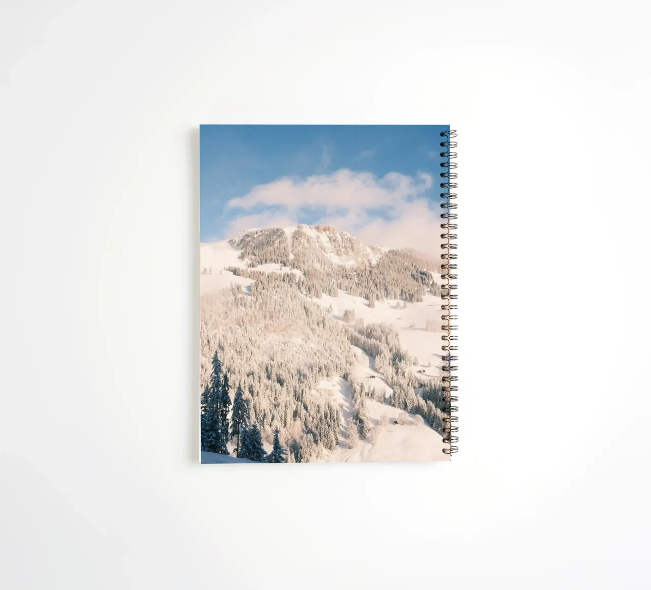 Winter Wonderland spiral notebook by FujiSwiss