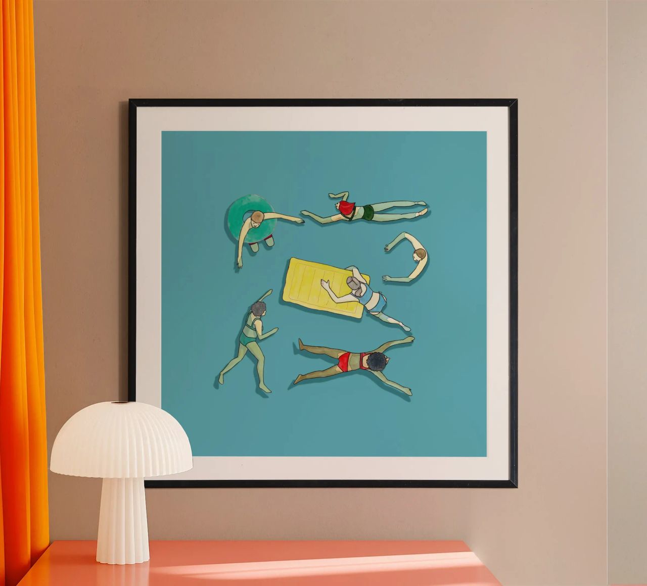 Sommerspaß Poster von Face & Content