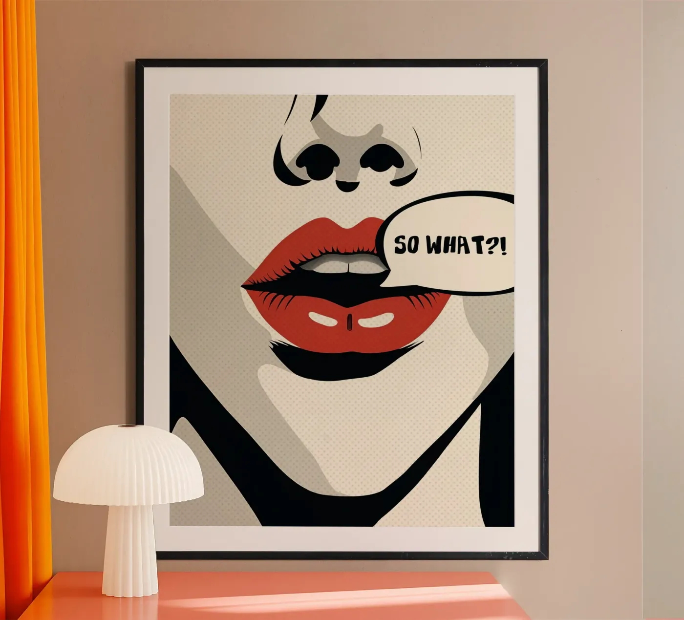 So What ?! poster by Indigo Rain