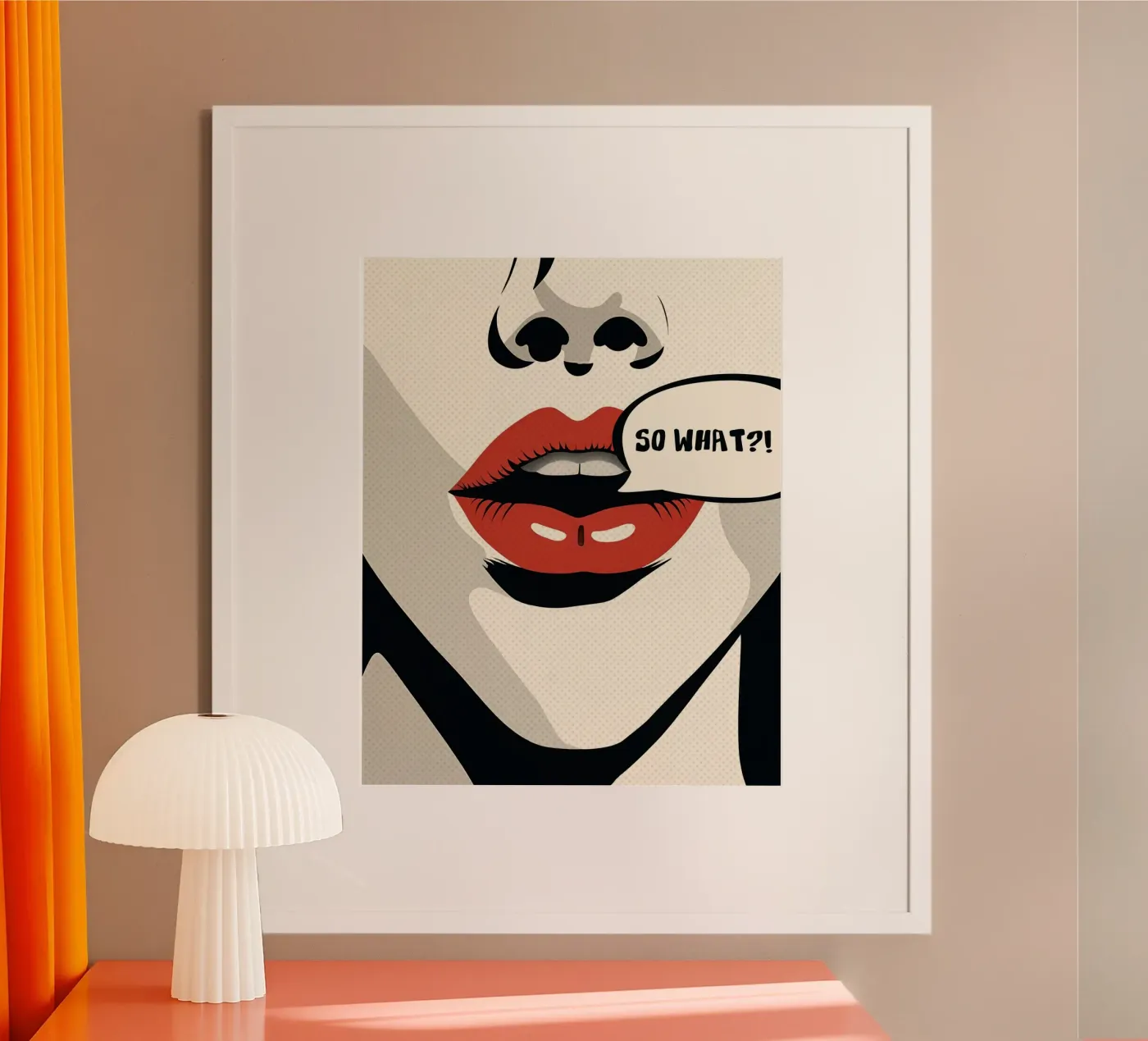 So What ?! poster by Indigo Rain