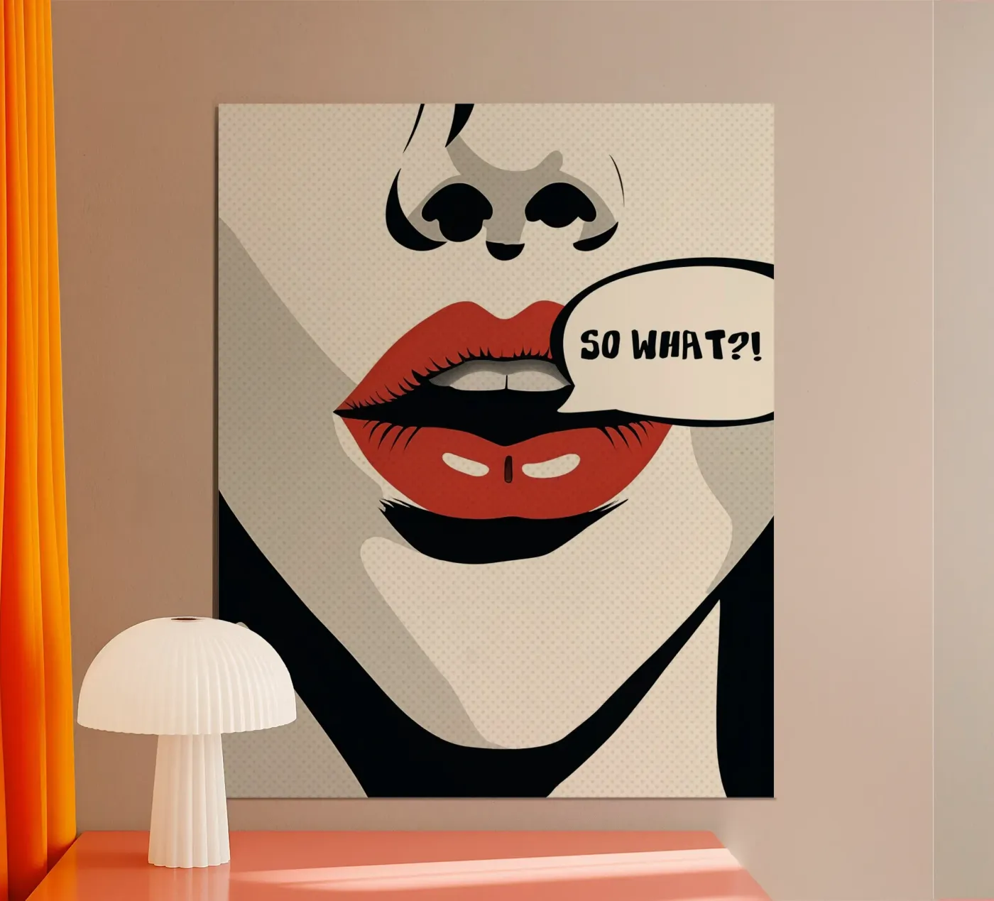 So What ?! poster by Indigo Rain