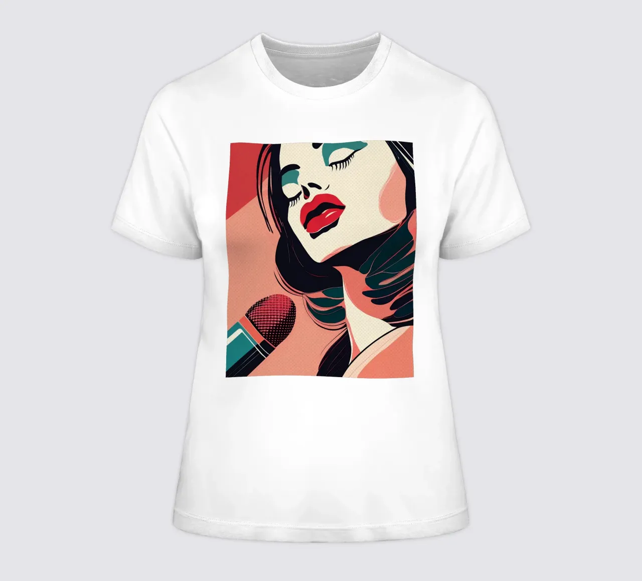 El poder de la canción camiseta de mujer de Indigo Rain