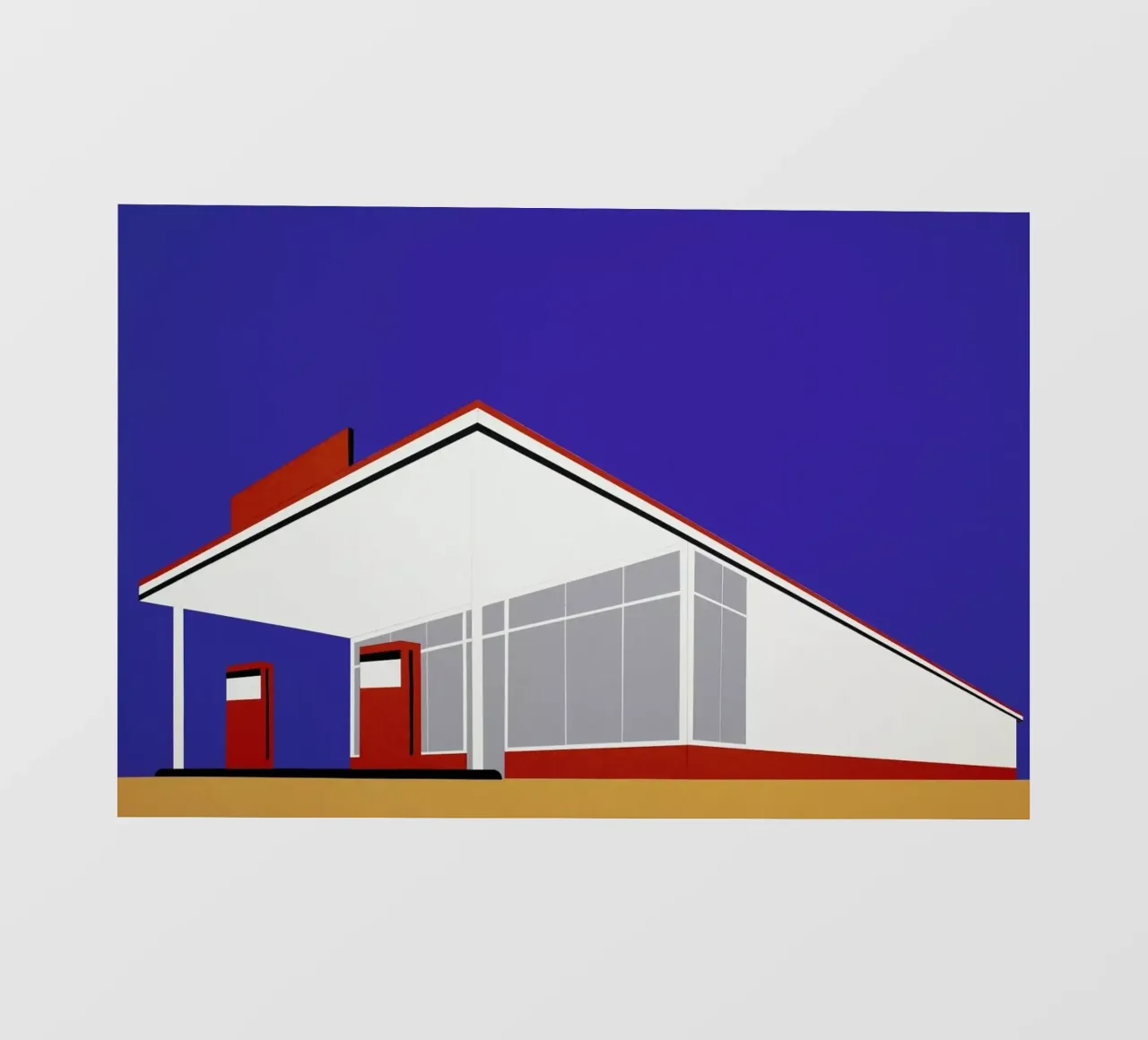 Gas Station 27 telo in pvc da Rosi Feist