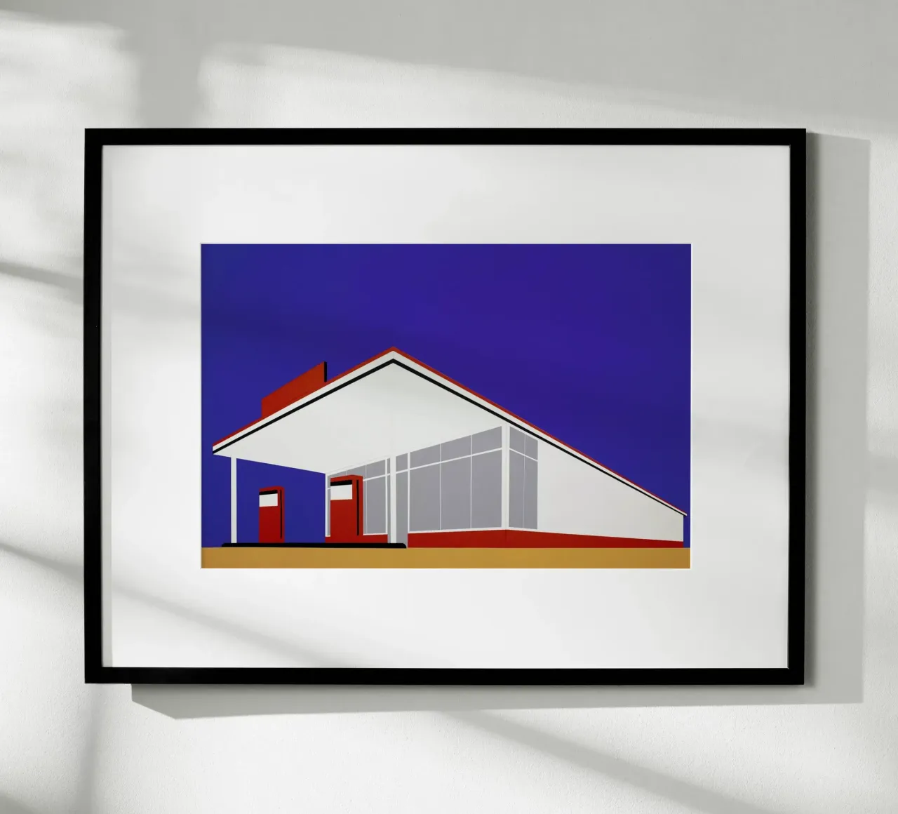 Gas Station 27 carta hahnemühle da Rosi Feist