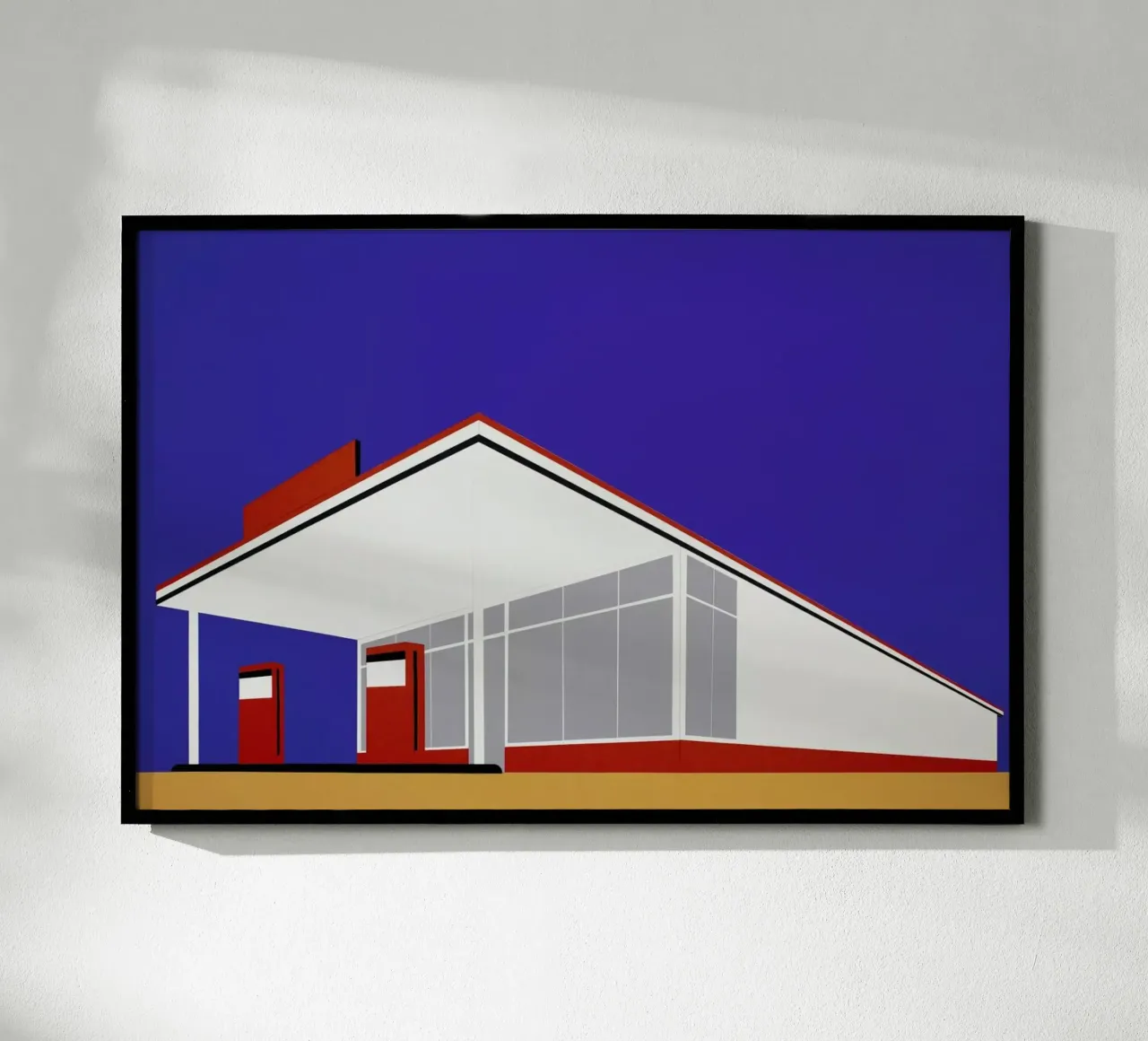 Gas Station 27 carta hahnemühle da Rosi Feist
