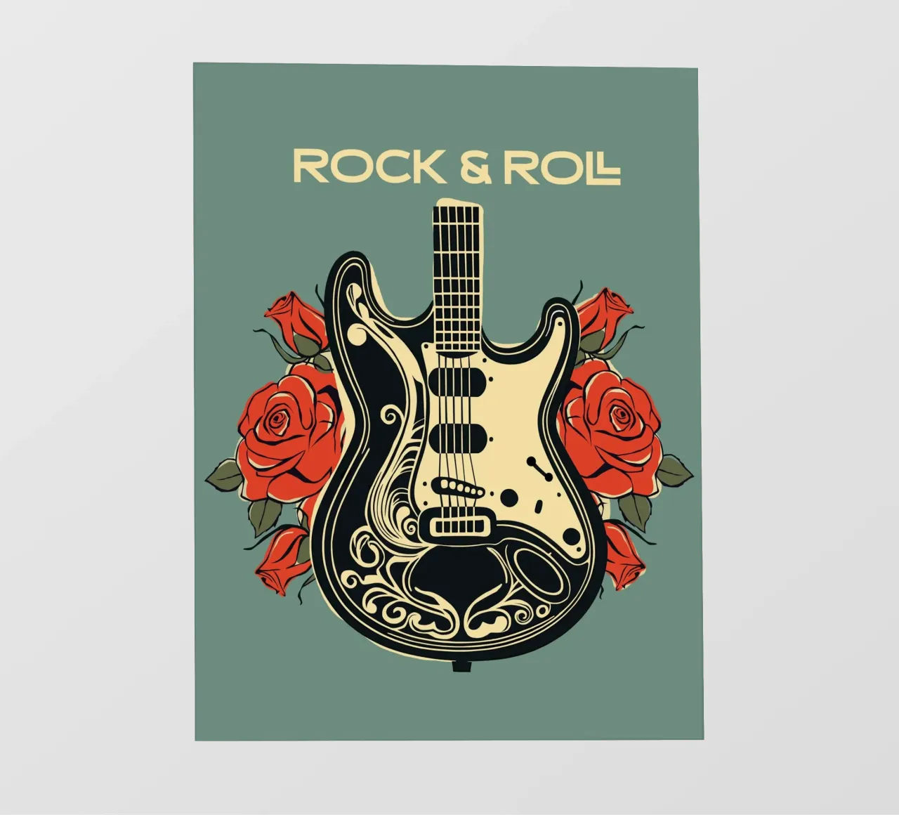 Corde e rose pellicola backlit da Indigo Rain