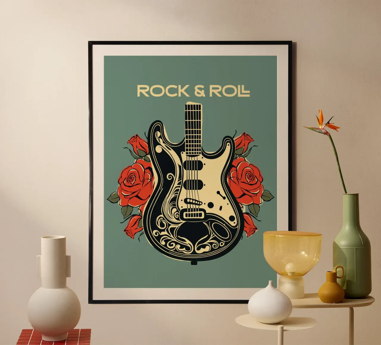 Strings & Roses poster da Indigo Rain