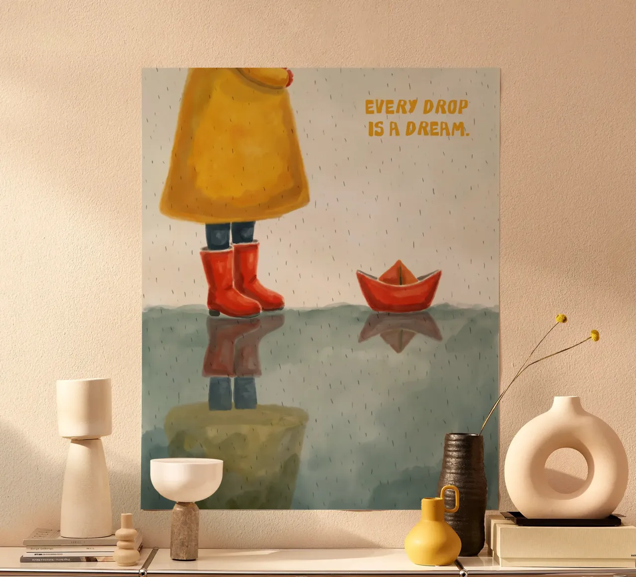 Every Drop is a Dream hahnemühle by Indigo Rain