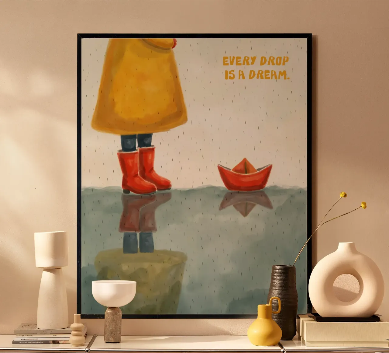 Every Drop is a Dream hahnemühle by Indigo Rain