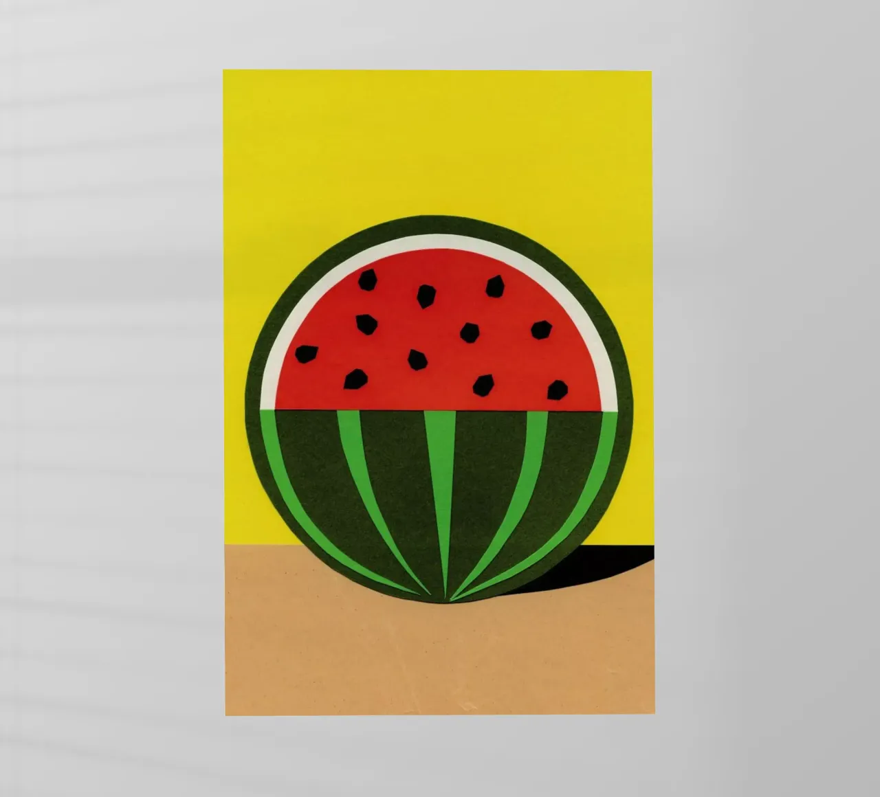 Three Quarter Melon pellicola backlit da Rosi Feist