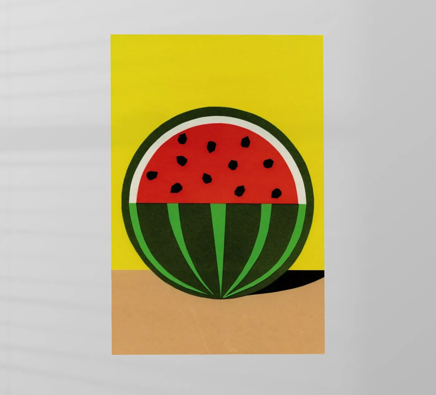 Three Quarter Melon pellicola backlit da Rosi Feist