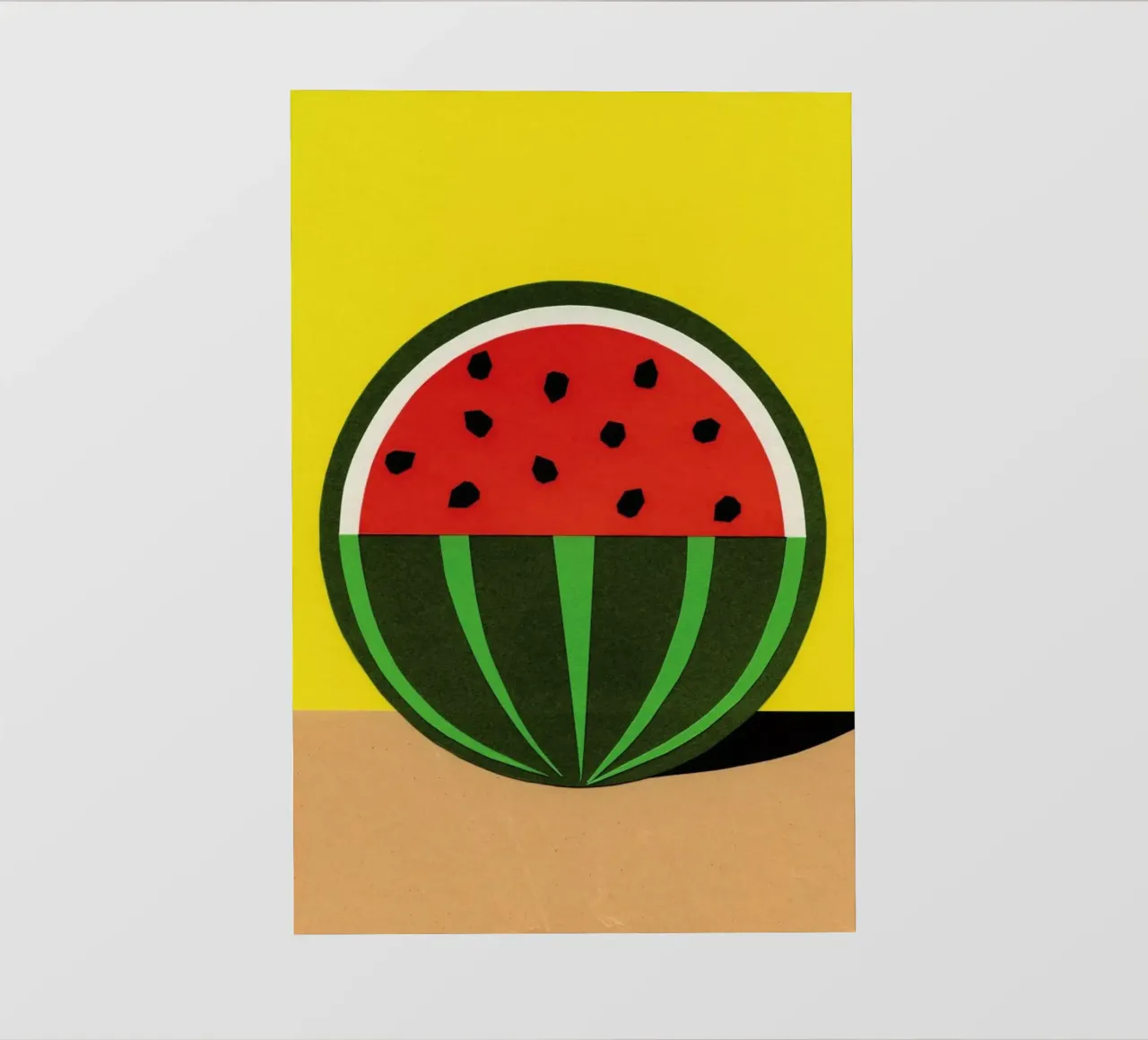 Three Quarter Melon pellicola backlit da Rosi Feist