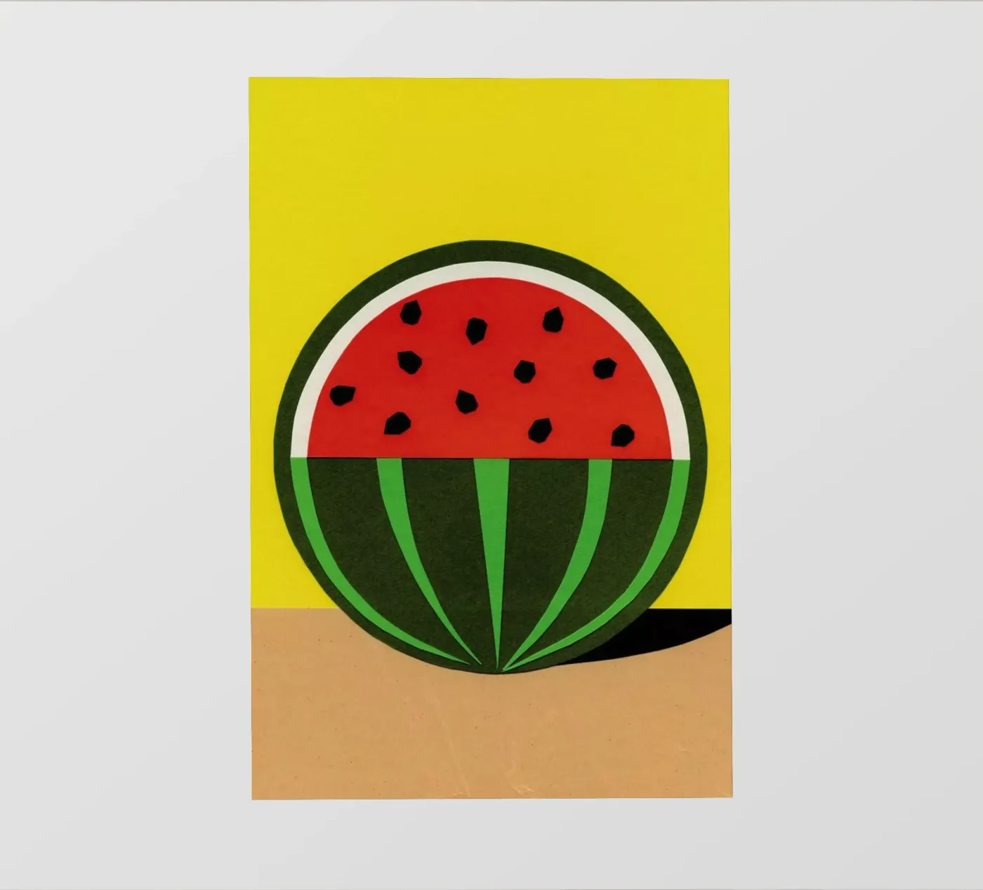 Three Quarter Melon pellicola backlit da Rosi Feist