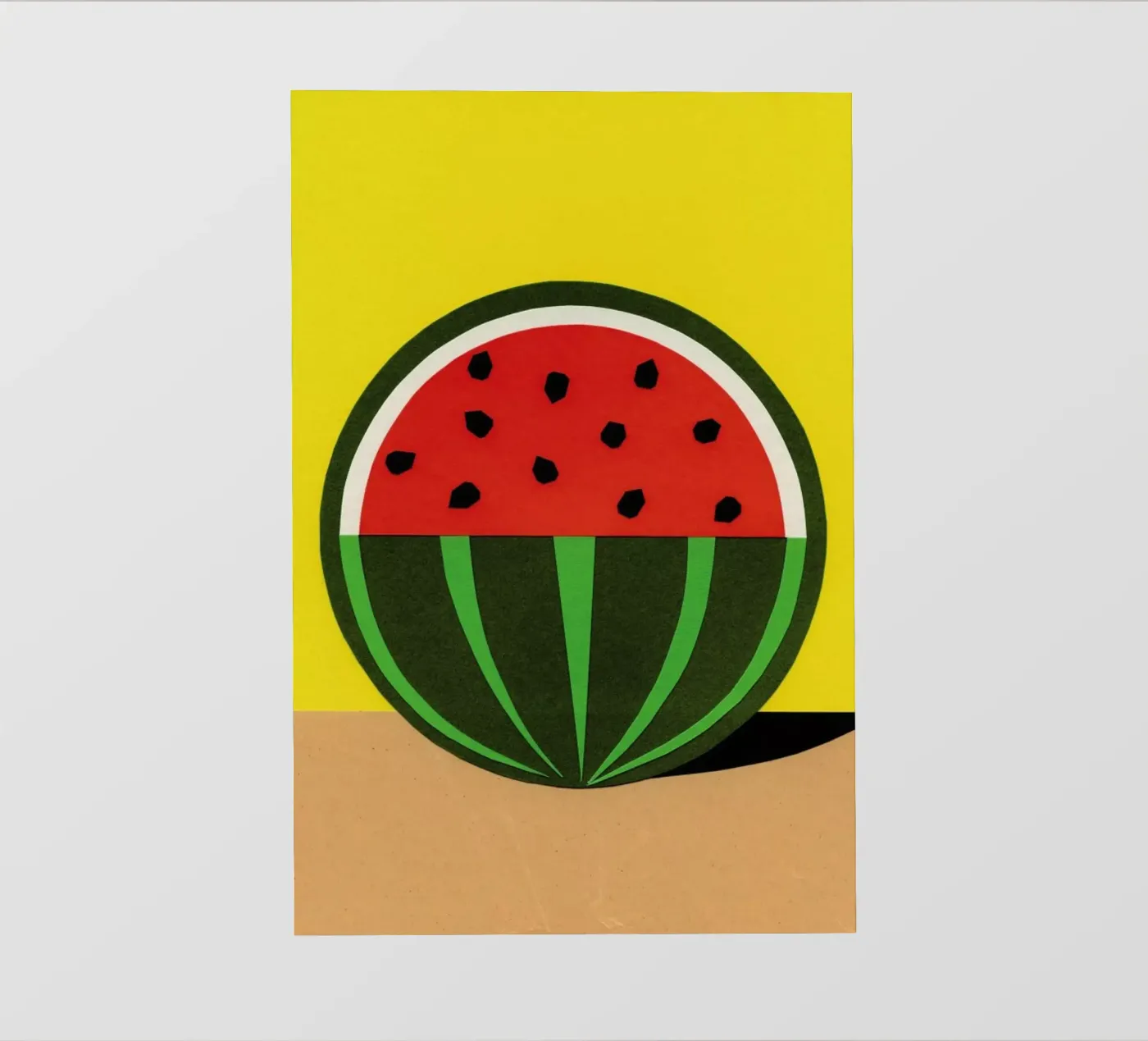 Three Quarter Melon pellicola backlit da Rosi Feist